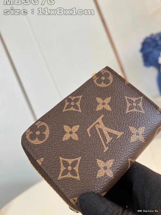 AAA Pruses Bags Noa Vuitton Louis Compact Wallet-11*8.5*1.5CM 0807